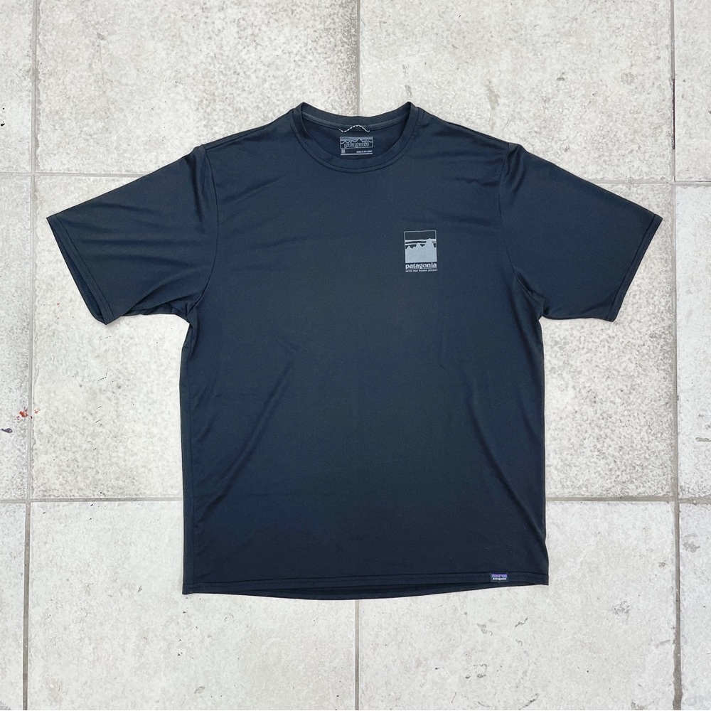 PATAGONIA capilene cool daily t-shirt (black, medium)